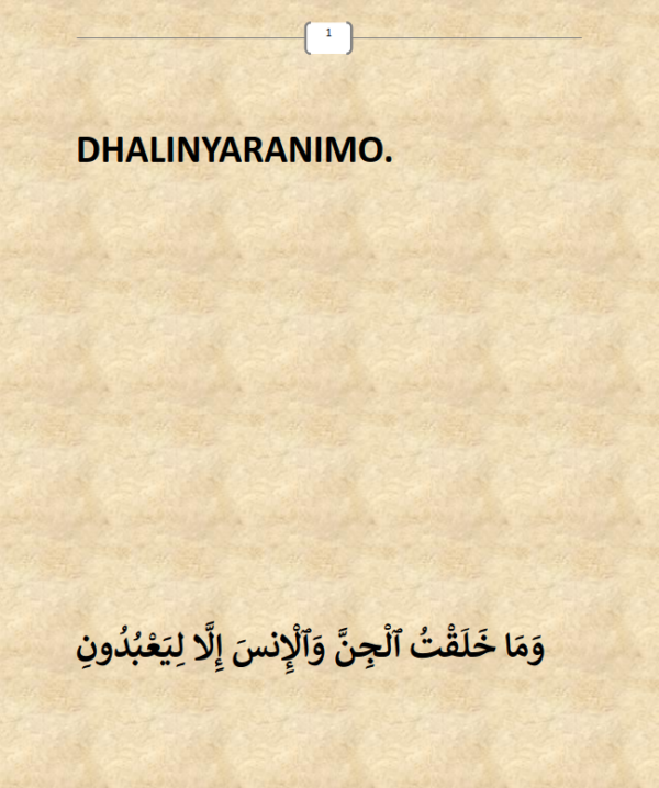 Dhalinyaranimo